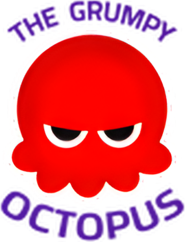 The Grumpy Octopus logo