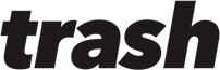 Trash logo
