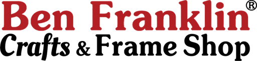 Ben Franklin Crafts and Frame Shop logo