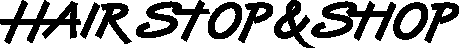 Hair Stop and Shop logo