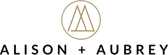 Alison + Aubrey logo