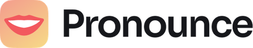 Pronounce logo