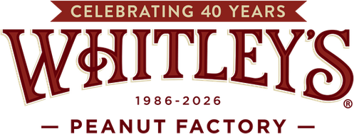 Whitley's Peanut Factory logo