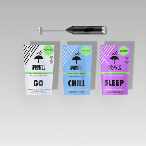 Sprinkle | Alcohol Alternative, Microdose Cannabis, THC Drink Mix logo