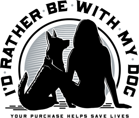 I'd Rather Be With My Dog logo