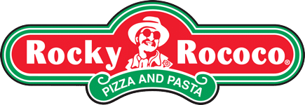 Rocky Rococo Pizza and Pasta logo
