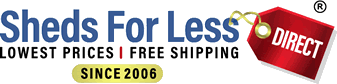 Sheds For Less Direct logo