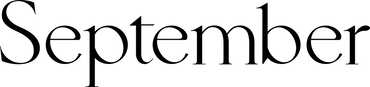 September logo