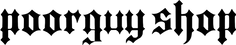 Poor Guy Shop logo