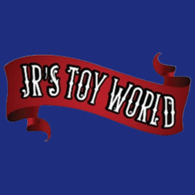 JR's Toy World logo