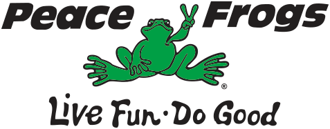 Peace Frogs logo
