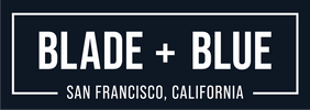 Blade + Blue logo