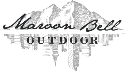 Maroon Bell Outdoor® logo