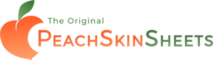 The Original PeachSkinSheets® logo