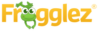 Frogglez Swimming Goggles logo