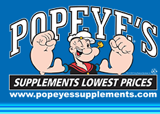 Popeye's Supplements Canada logo