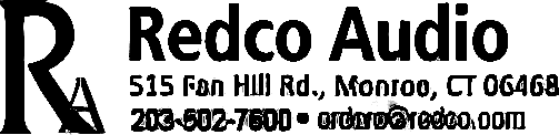 Redco Audio logo