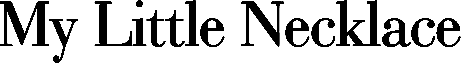 My Little Necklace logo