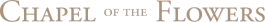 Chapel of the Flowers logo