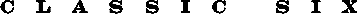 Classic Six logo