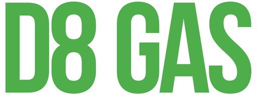 D8 GAS logo