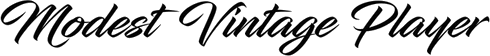 MODEST VINTAGE PLAYER LTD logo