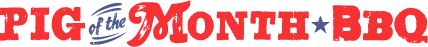 Pig of the Month BBQ logo