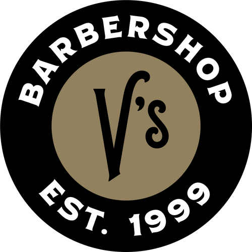 V's Barbershop logo