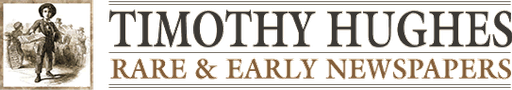 Timothy Hughes Rare & Early Newspapers logo
