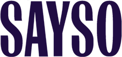 SAYSO logo