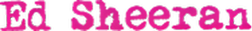 Ed Sheeran logo