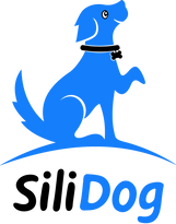 SiliDog - The Silent Pet Tag logo
