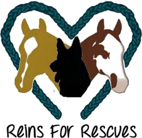 Reins for Rescues logo