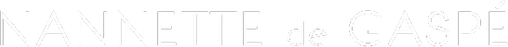 NANNETTE de GASPÉ logo