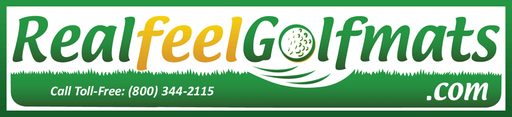 Real Feel Golf Mats logo