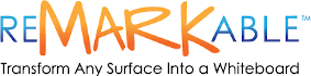 ReMARKable Whiteboard Paint logo