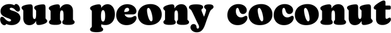 Sun Peony Coconut logo