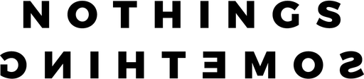 NOTHINGS SOMETHING logo