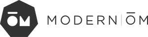 Modern ŌM logo