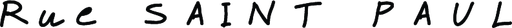 Rue Saint Paul logo