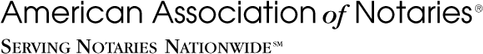American Association of Notaries, Inc. logo