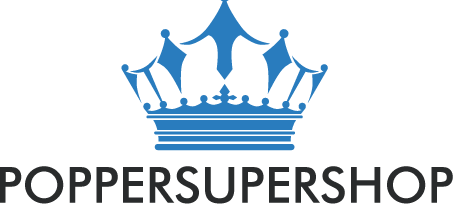 Poppers Super Shop logo