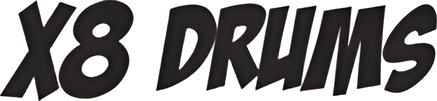 X8 Drums logo