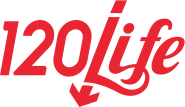 120/Life logo