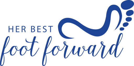 Her Best Foot Forward logo