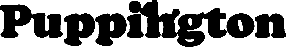 Puppington logo