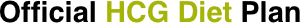 Official HCG Diet Plan Online Store logo