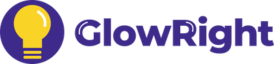 GlowRight logo