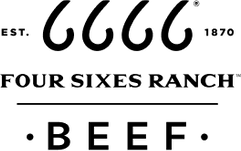 Four Sixes® Ranch Brand Beef logo