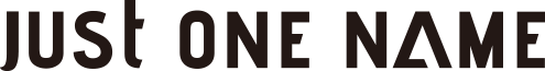 JUST ONE NAME logo